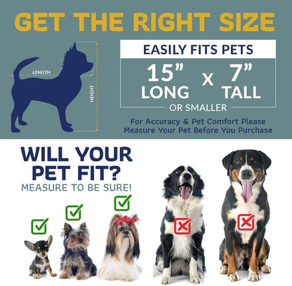 Pet Carrier Airline Approved - Dog Carrier with Wheels - TSA Airline Approved Dog Carrier - Rolling Pet Carrier with Wheels for Small to Medium Size Cat or Dog - Airplane Cabin Animal Friendly Luggage